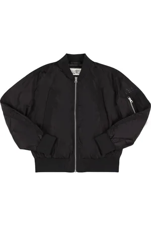 Sacai Black Nylon Bomber Jacket Sacai