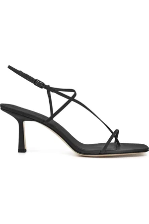 Studio Amelia 70mm Cross Front Leather Sandals
