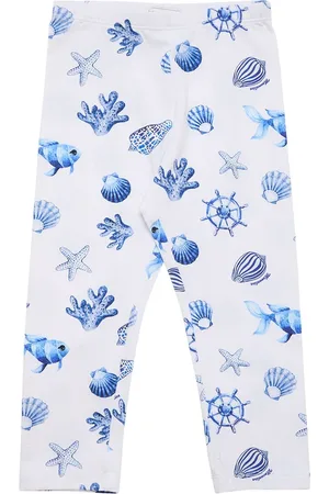 Kids Cave - White Cotton Blend Girls Leggings ( Pack of 1 ) - Buy Kids Cave  - White Cotton Blend Girls Leggings ( Pack of 1 ) Online at Low Price -  Snapdeal