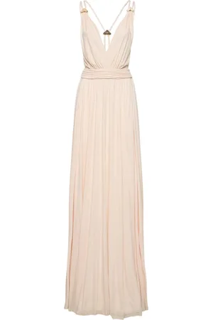 MITHRIDATE Woven Strap Slip Long Dress