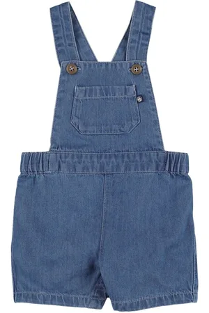 Cotton Ice Wash Biker Distressed Dungaree, Blue at Rs 1999/piece in Gurgaon