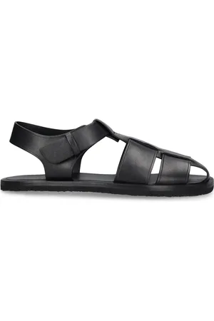 The Row Fisherman Leather Sandals