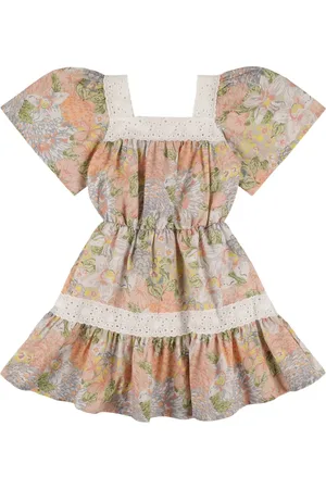 The New Society Printed Organic Cotton Dress