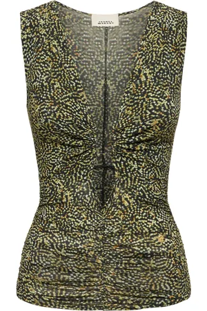 Isabel Marant Jillya Printed Viscose Top
