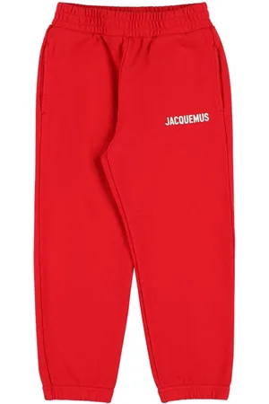 Jacquemus Logo Print Cotton Sweatpants