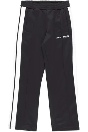 Flames Strass Track Pants in black - Palm Angels® Official