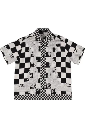 VERSACE Printed Satin Shirt