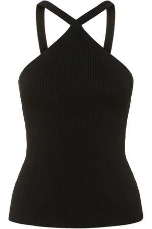 Michael Kors Crisscross Neck Top