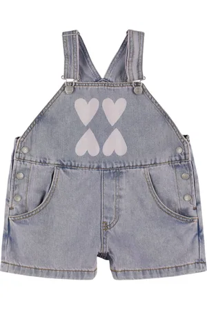Jelly Mallow Cotton Denim Overalls