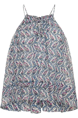 Marant Etoile Fabino Printed Cotton Top