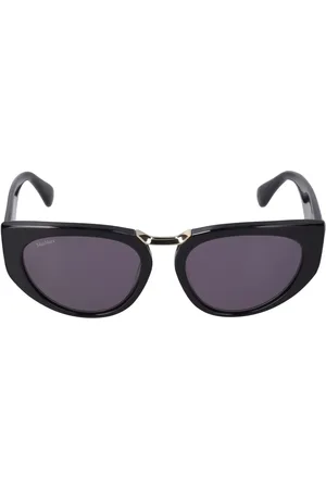 Max Mara Bridge1 Round Acetate Sunglasses