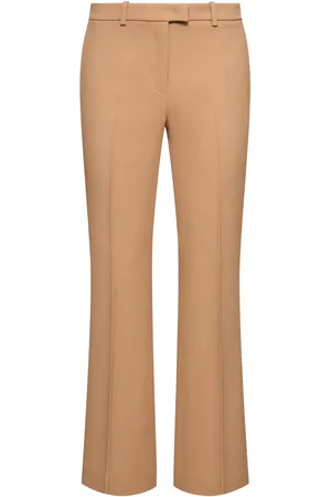 Michael Kors Haylee Flared Crepe Cropped Pants