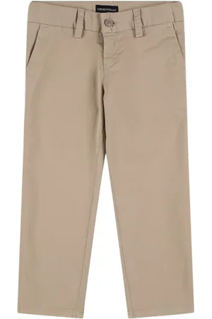Emporio Armani Cotton Gabardine Pants
