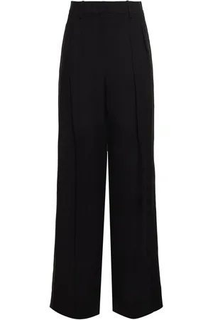 Michael Kors Linen Mid Rise Wide Pants