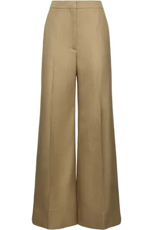 Stella McCartney Viscose High Waist Wide Pants
