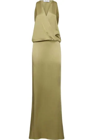 Lvr Exclusive Silk Georgette Long Dress