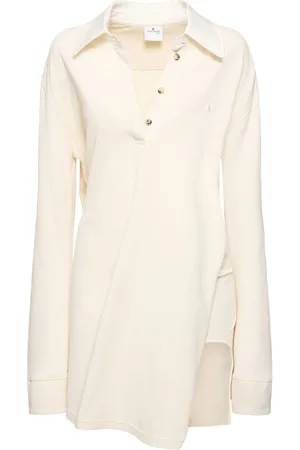 Courrèges Twist Cotton Polo Dress