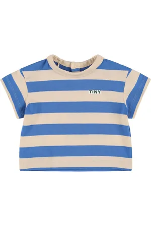 Tiny Cottons Striped Pima Cotton T-shirt