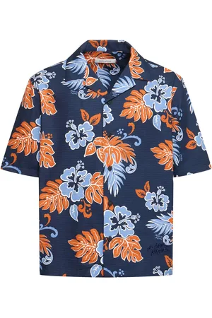 Maison Kitsuné Resort Printed Cotton Shirt