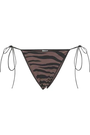 Tropic of C C Printed Tech Bikini Bottoms