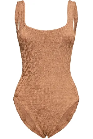 Hunza G Square Neck One Piece Swimsuit