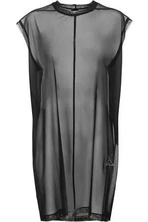 Rick Owens Champion Micromesh Long Top