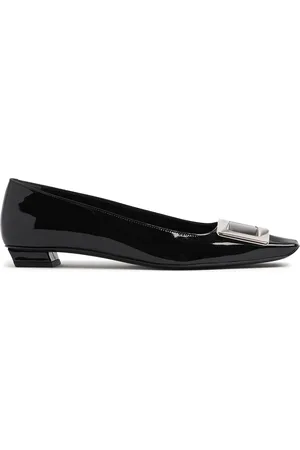 Roger Vivier 25mm Belle Vivier Patent Leather Heels