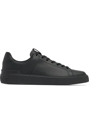 Balmain B Court Leather Low Top Sneakers