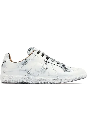 Maison Margiela Replica Bianchetto Leather Low Sneakers
