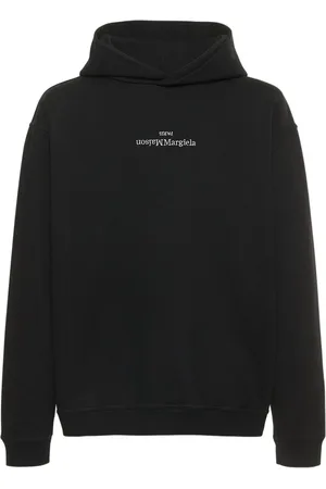 Maison Margiela Upside Down Logo Jersey Hoodie