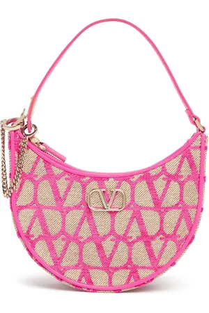 VALENTINO GARAVANI Mini V Logo Signature Hobo Bag