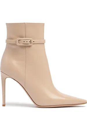 Gianvito Rossi 95mm Tokio Brushed Leather Boots