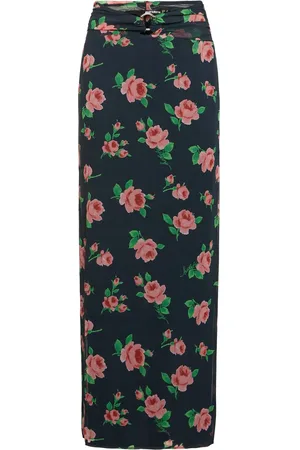 ROTATE Alaska Chiffon Maxi Skirt