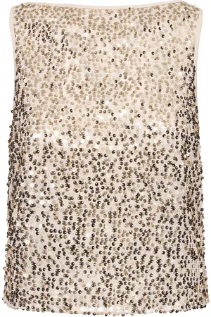 ROTATE Maggy Embellished Strapless Top