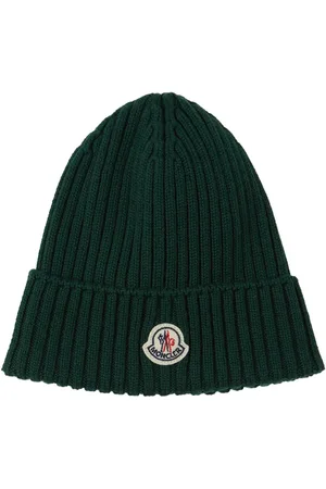 Moncler Extrafine Wool Beanie Hat