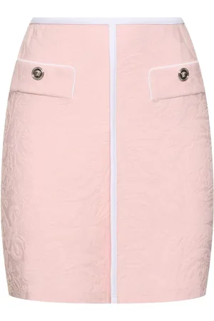 VERSACE Baroque Jacquard Terry Beach Skirt