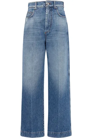 Sportmax Conio Denim Mid Waist Wide Jeans