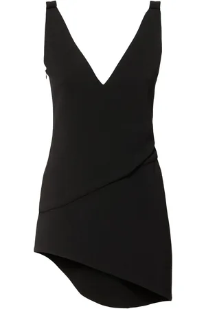 J.W.Anderson Tailored V-neck Wool Blend Mini Dress