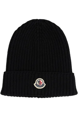 Moncler Extrafine Wool Beanie Hat
