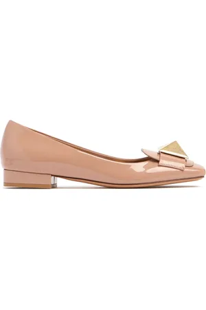VALENTINO GARAVANI 20mm One Stud Patent Leather Flats