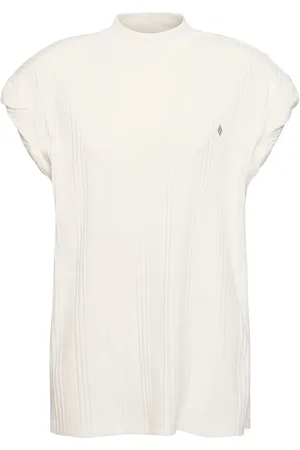 The Attico Laurie Ribbed Jersey T-shirt