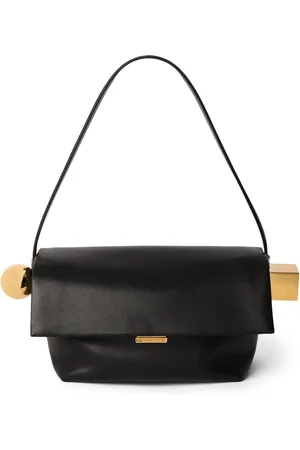 Jacquemus Le Rond Carre Leather Shoulder Bag