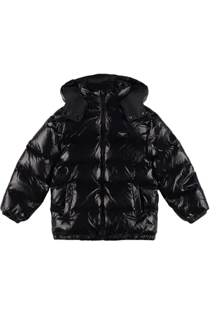 Dolce & Gabbana Hooded Poly Puffer Down Jacket