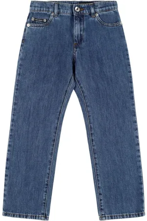 Dolce & Gabbana Cotton Denim Trousers