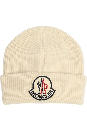 Moncler Logo Wool Cordonet Beanie
