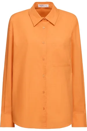The Frankie Shop Lui Organic Cotton Poplin Shirt