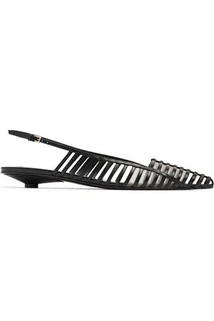 VALENTINO GARAVANI 20mm Rockstud Leather Slingback Pumps