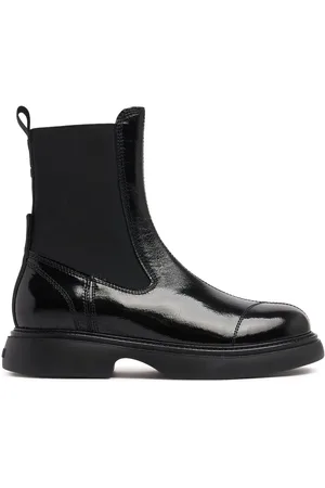 Ganni 25mm Everyday Glossy Chelsea Boots