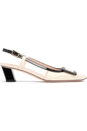 Roger Vivier 45mm Belle Vivier Lacquered Leather Pump