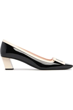 Roger Vivier 45mm Belle Vivier Fabric Pumps